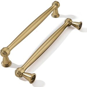 Champagne Bronze Cabinet Handles 6 1/4 inch (160 mm) 10 pack